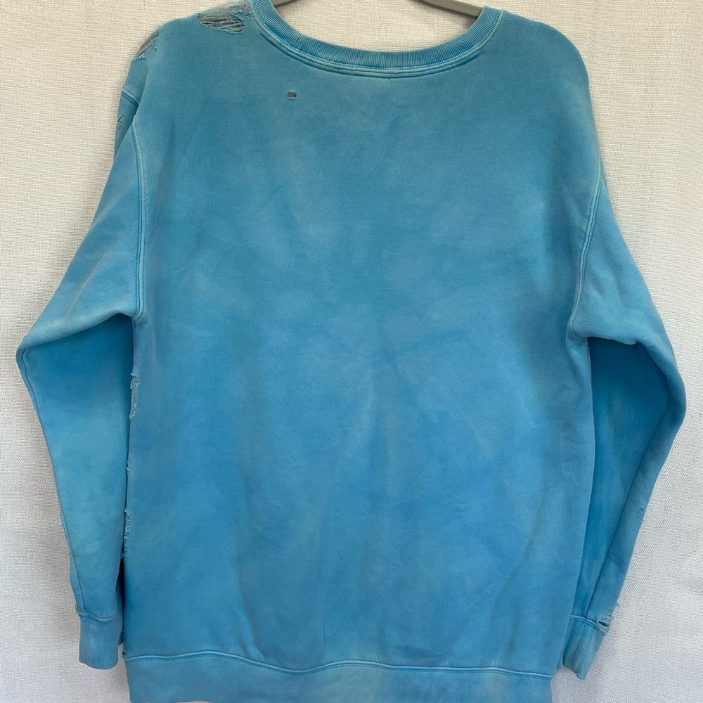Frayed tie-dye sweater - Picture 2 of 5